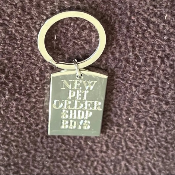 Pet Shop Boys New Order Unity Tour 2022 Official Logo Keychain NWOT Concert Rare - Picture 6 of 12
